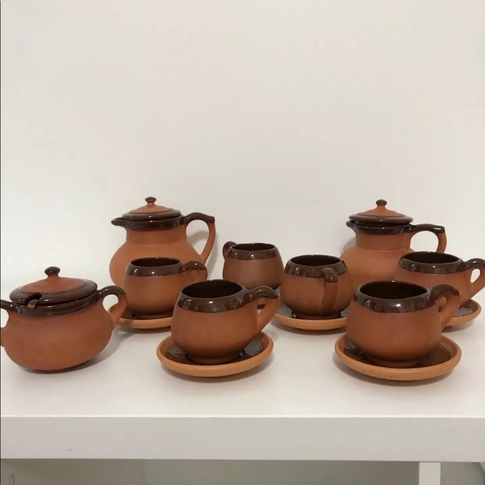 Pottery - COFFE/TE SET - Hand Made.